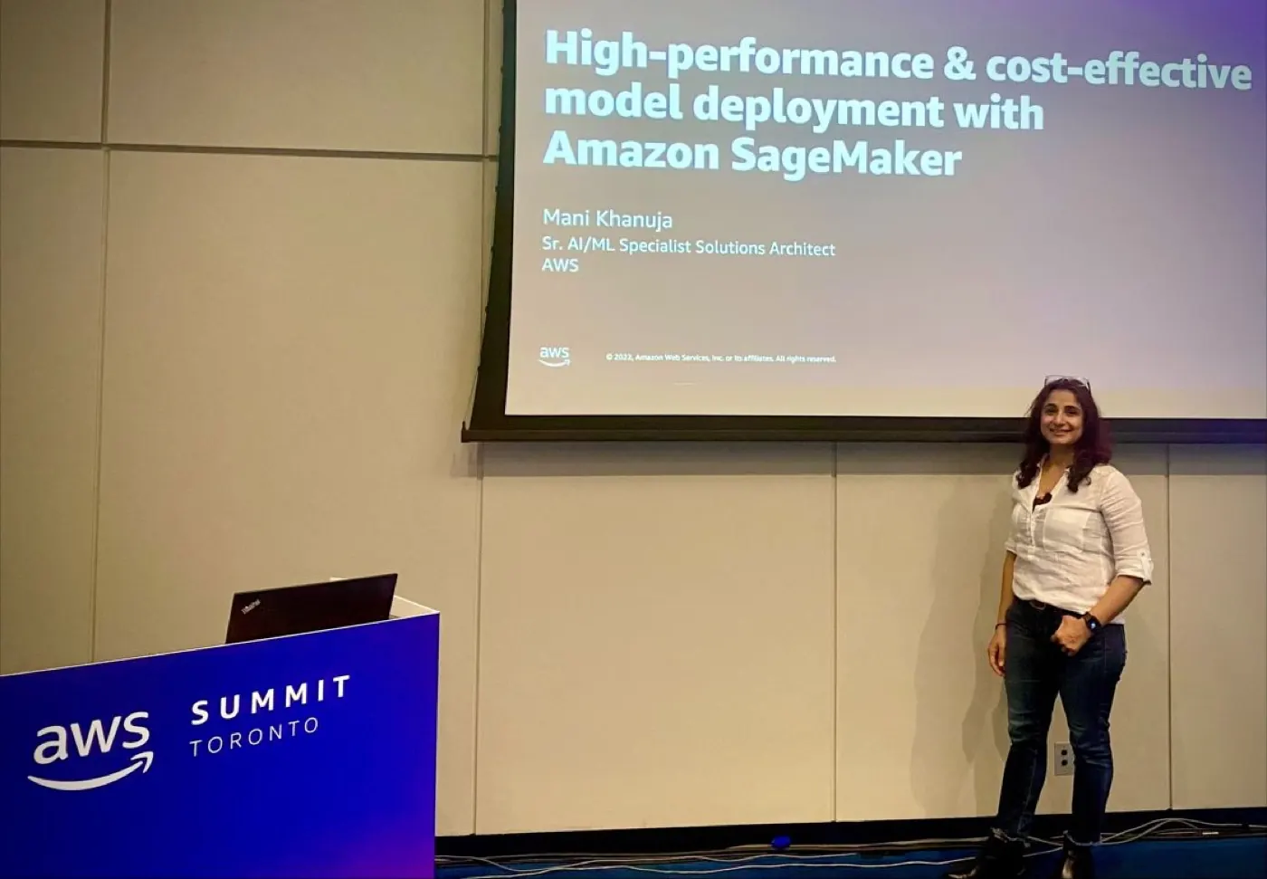 AWS Summit Toronto, high performance deployment