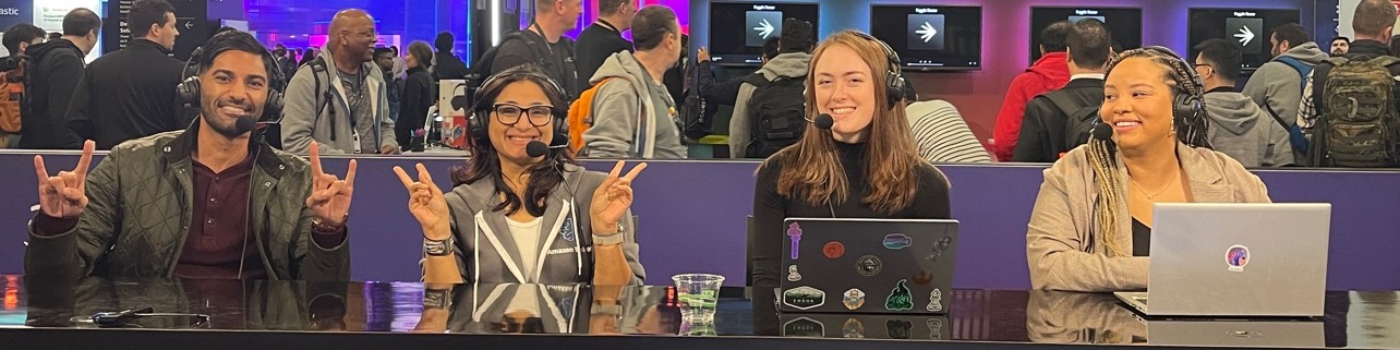 Mani Khanuja on air at AWS Re:Invent